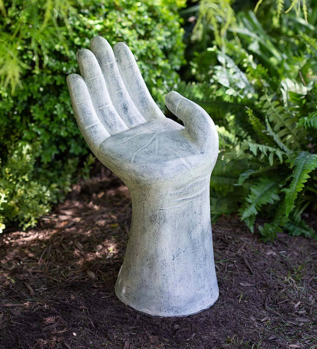 People Glass Garden Statue