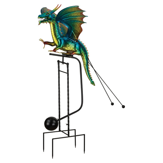 Weather Resistant Metal Fantasy & Sci-Fi Garden Stake
