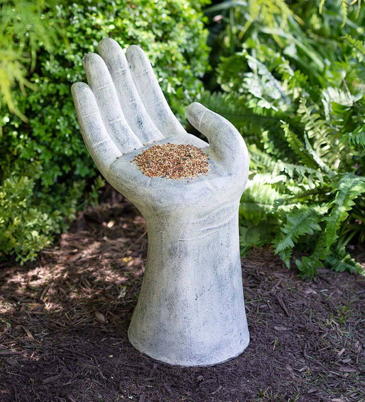 People Glass Garden Statue